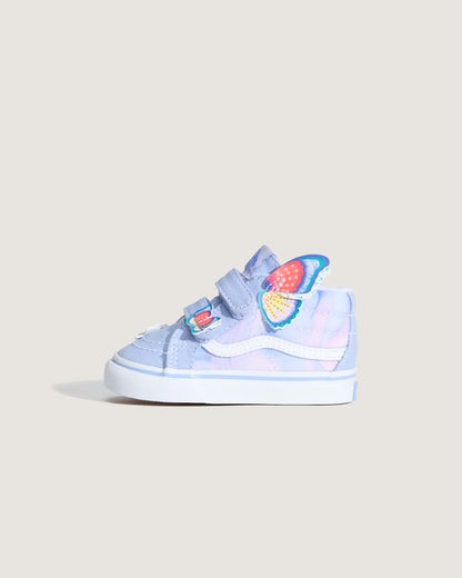 Vans Toddler Sk8-Mid V Shoe in Purple
