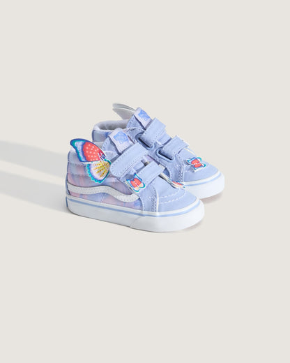 Vans Toddler Sk8-Mid V Shoe in Purple
