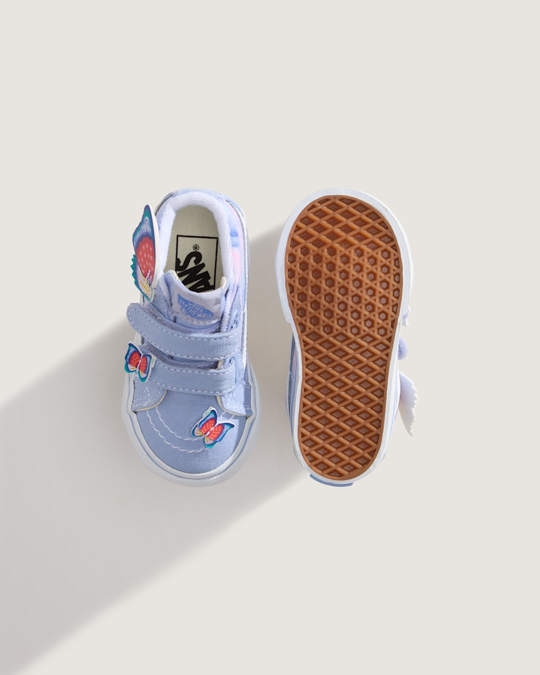 Vans Toddler Sk8-Mid V Shoe in Purple