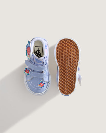 Vans Toddler Sk8-Mid V Shoe in Purple