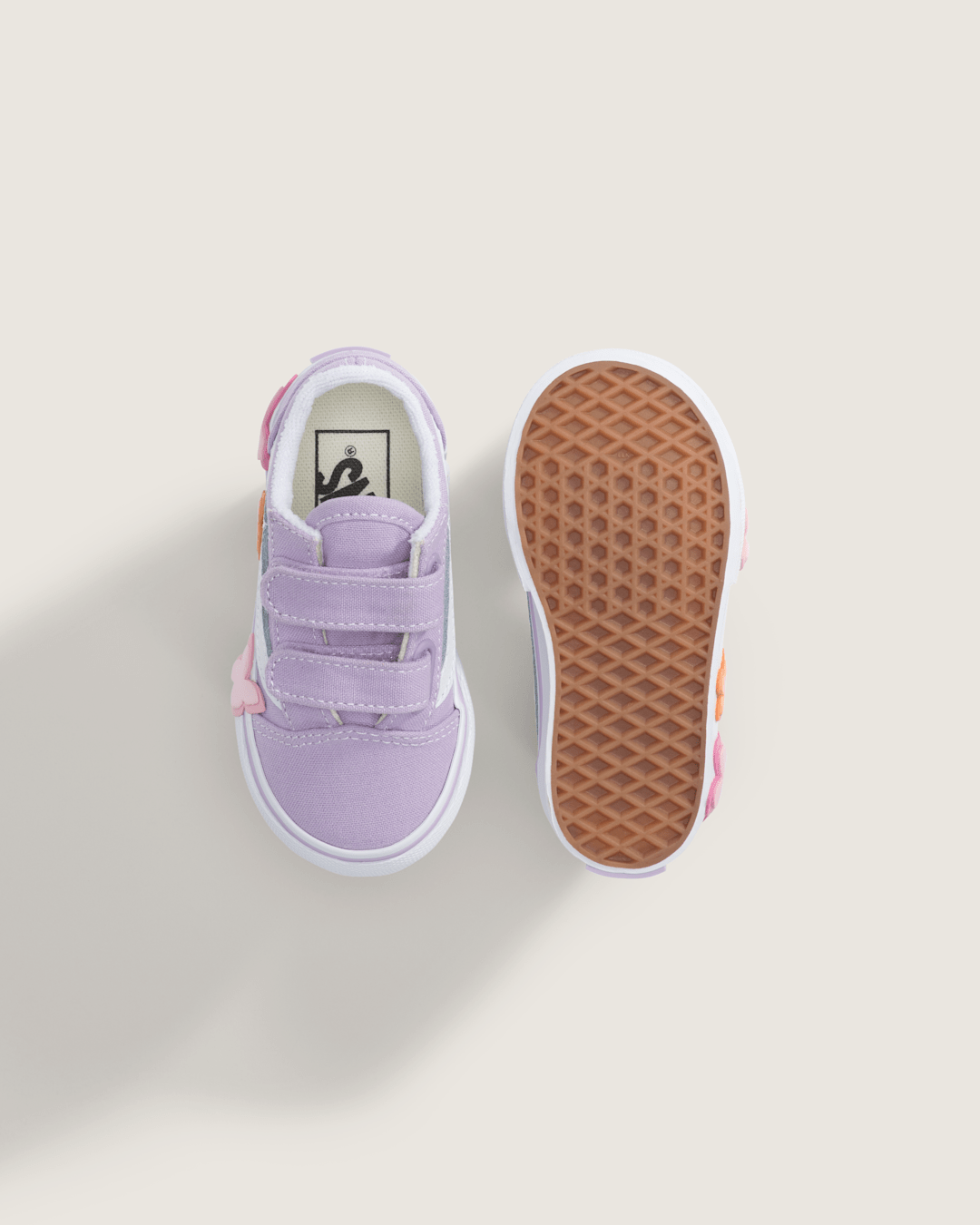 Vans Toddler Old Skool V Shoe in Soft Orchid Purple