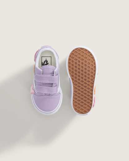 Vans Toddler Old Skool V Shoe in Soft Orchid Purple