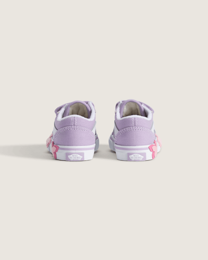 Vans Toddler Old Skool V Shoe in Soft Orchid Purple