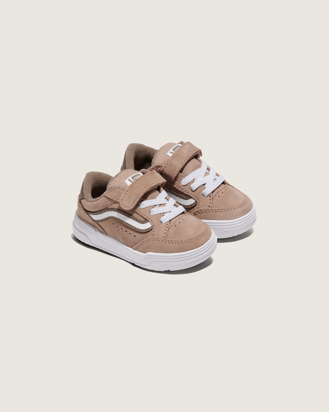Vans Toddler Hylane V Shoe in Warm Taupe Beige