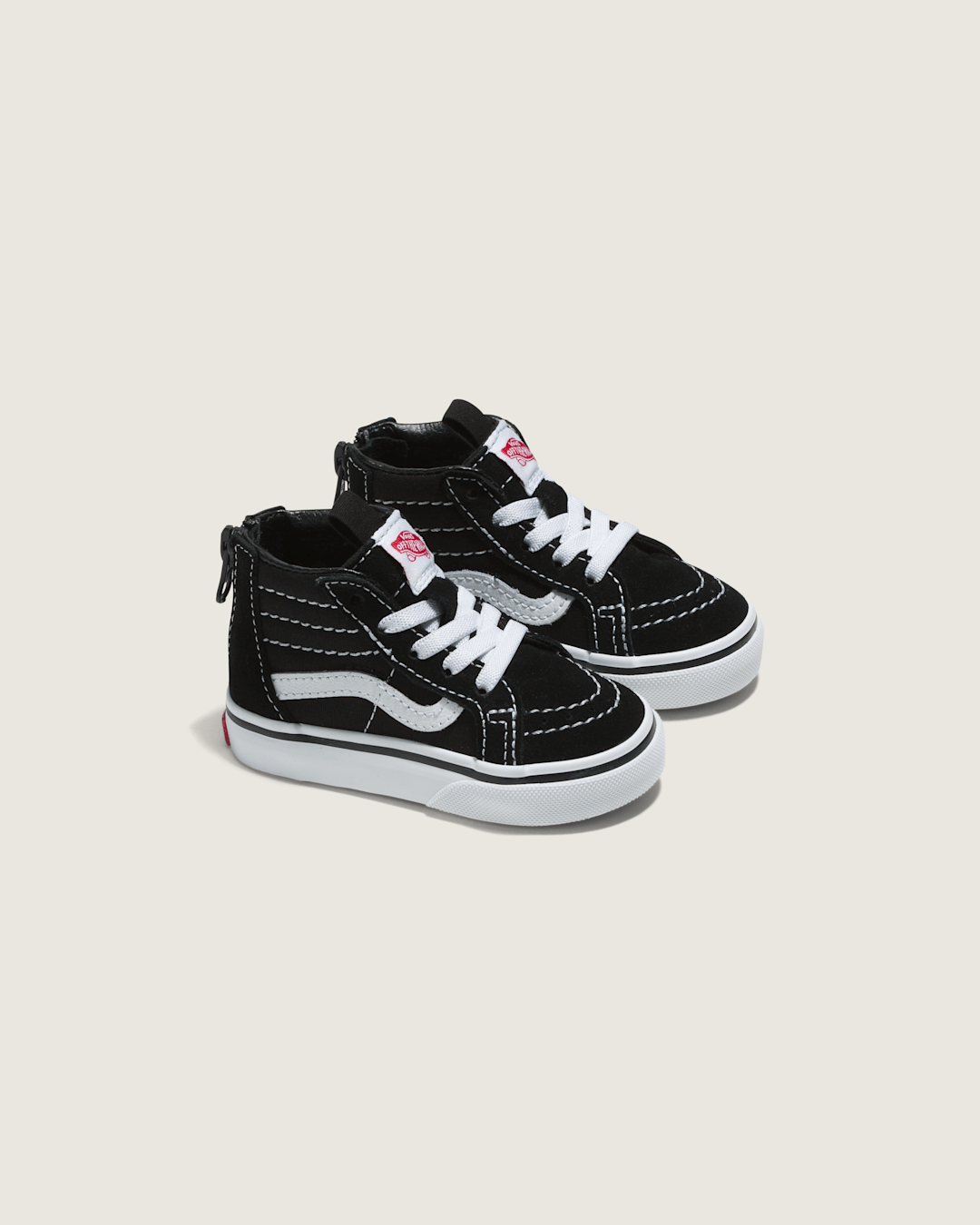 Vans Toddler Sk8-Hi Zip Black/White Shoes