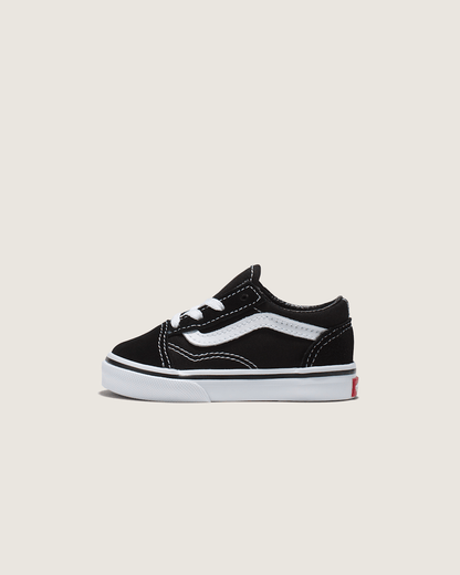 Vans Toddler Old Skool Shoe in Black / True White