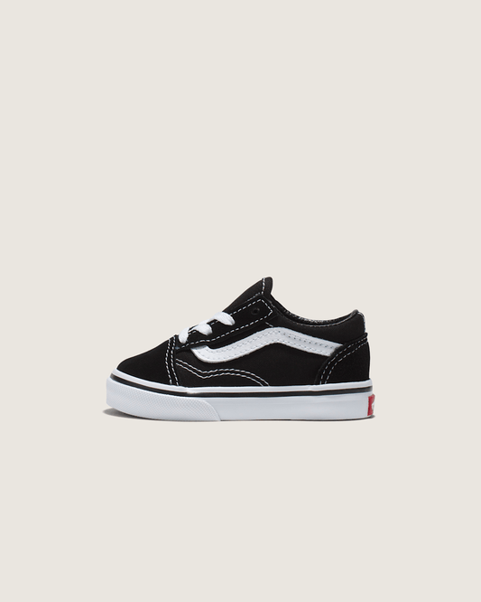 Vans Toddler Old Skool Shoe in Black / True White
