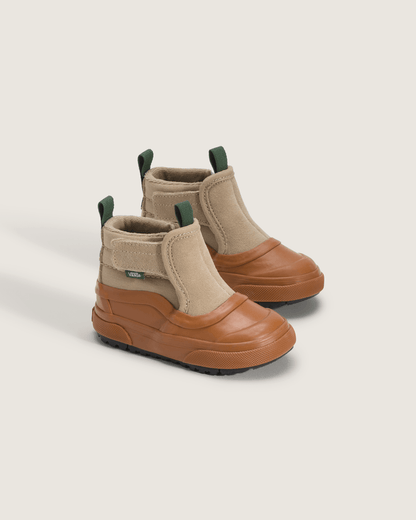 Vans Toddler Slip-On Hi Terrain V Shoe in Brown
