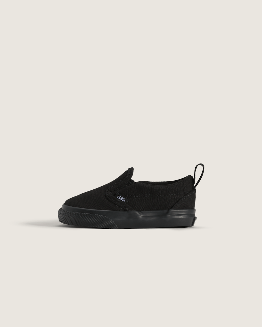 Vans Toddler Slip-On V Black/Black Shoes