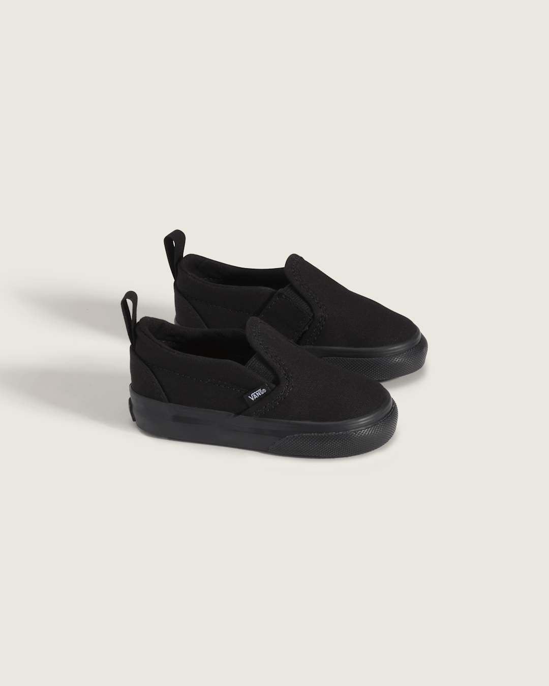 Vans Toddler Slip-On V Black/Black Shoes