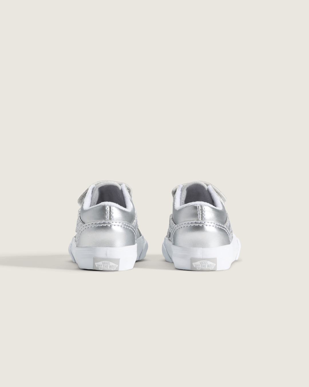 Vans Toddler Old Skool V Shoe in Dazzled Lunar Rock Grey