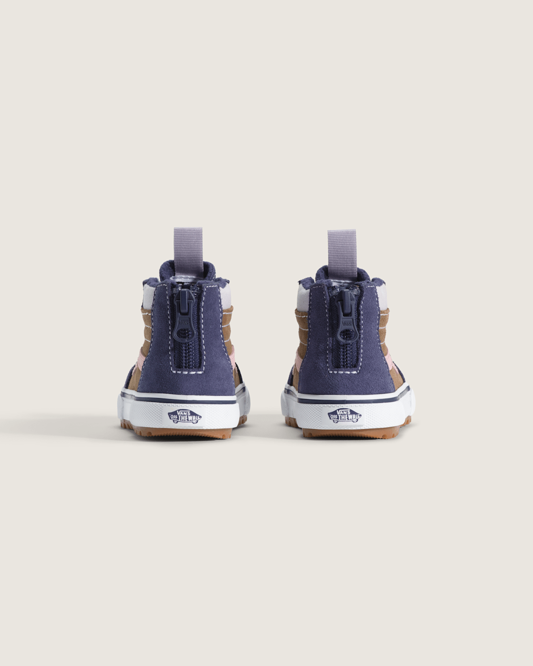 Vans Toddler Sk8-Hi Zip Water Resistant Shoe in Vintage Gothic Grape Purple