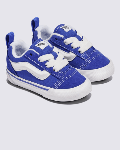 Vans Toddler Knu Skool Shoe in Blue