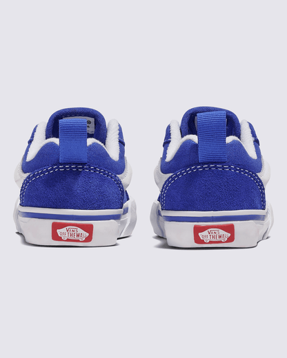 Vans Toddler Knu Skool Shoe in Blue