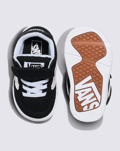 Vans Toddler Hylane V Shoe in Black / White