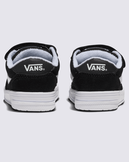 Vans Toddler Hylane V Shoe in Black / White
