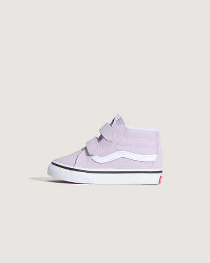 Vans Toddler SK8-Mid V Shoe in Lilac Mist Purple