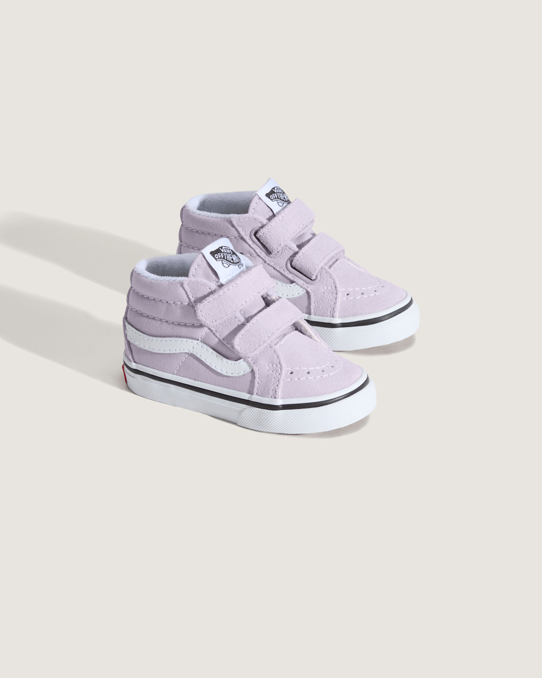 Vans Toddler SK8-Mid V Shoe in Lilac Mist Purple