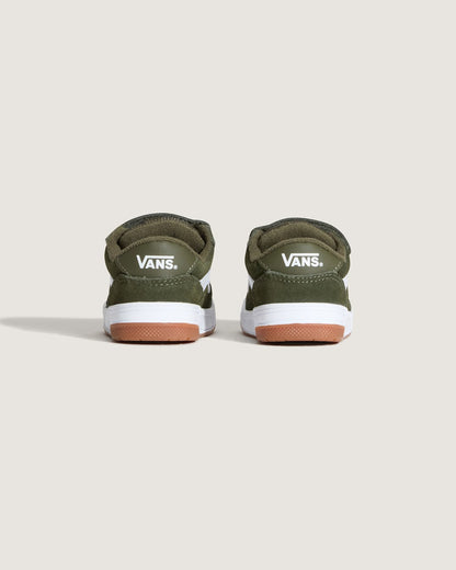 Vans Toddler Hylane V Shoe in Grape Leaf Green