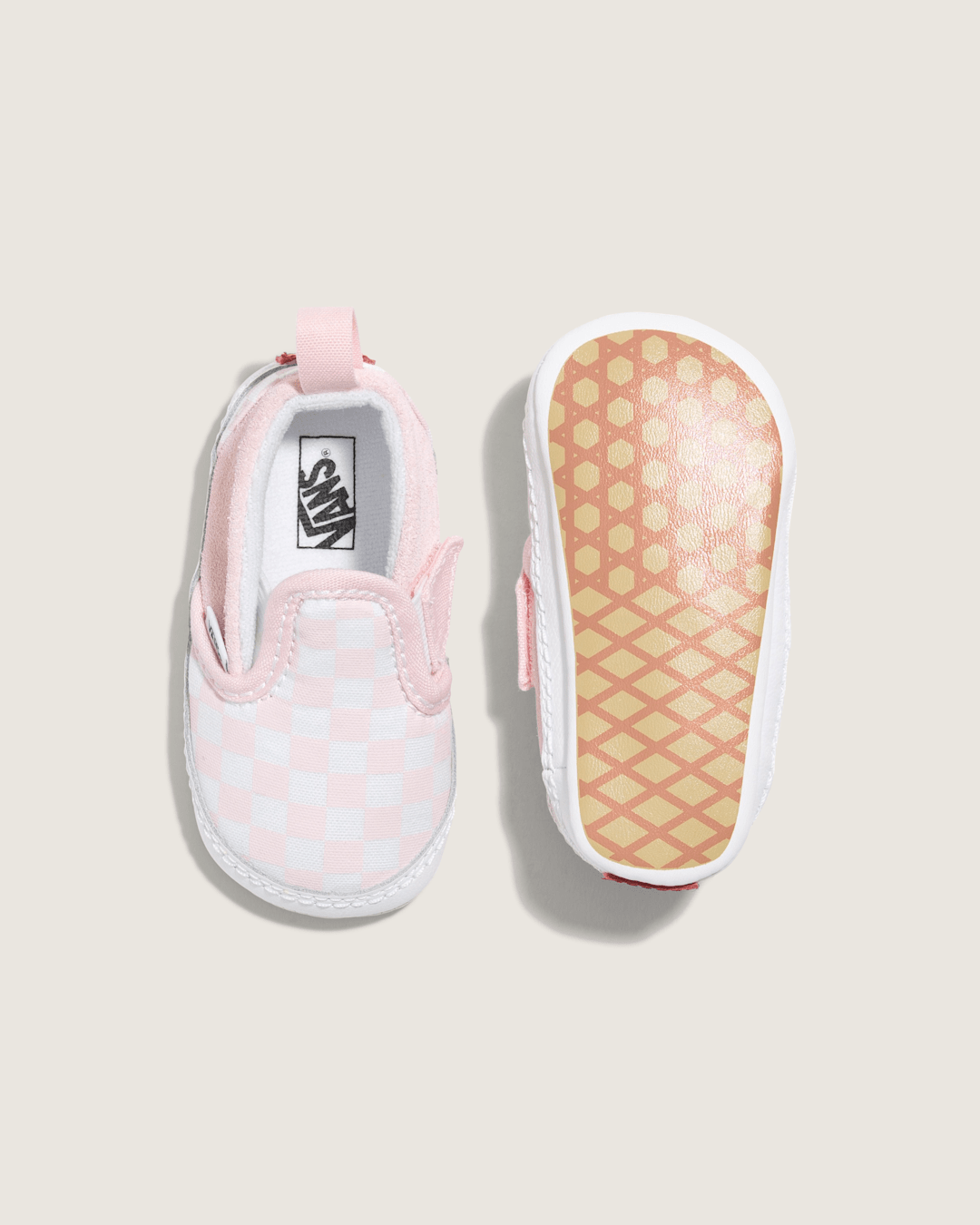 Vans Infant Slip-On V Crib Checkerboardblshngbrdtrwt Shoes