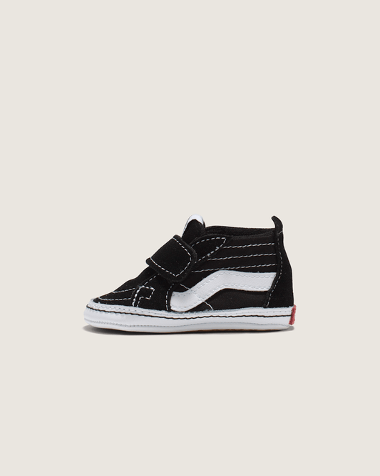 Vans Infant Sk8-Hi Crib Black/True White Shoes