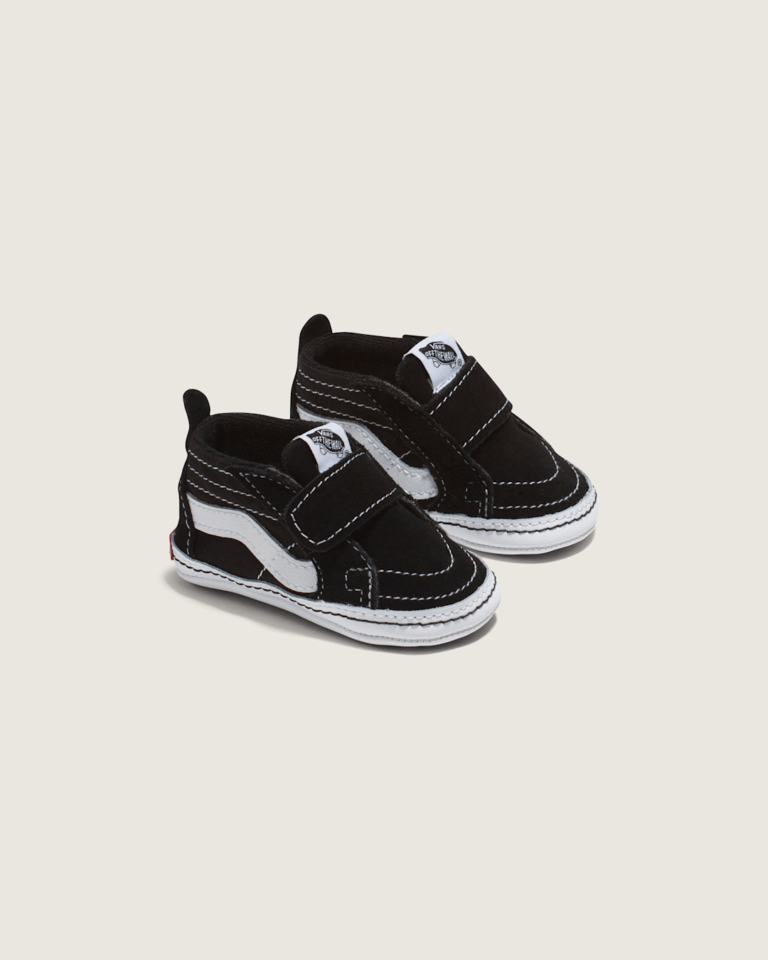 Vans Infant Sk8-Hi Crib Black/True White Shoes