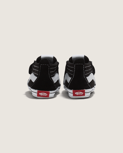 Vans Infant Sk8-Hi Crib Black/True White Shoes