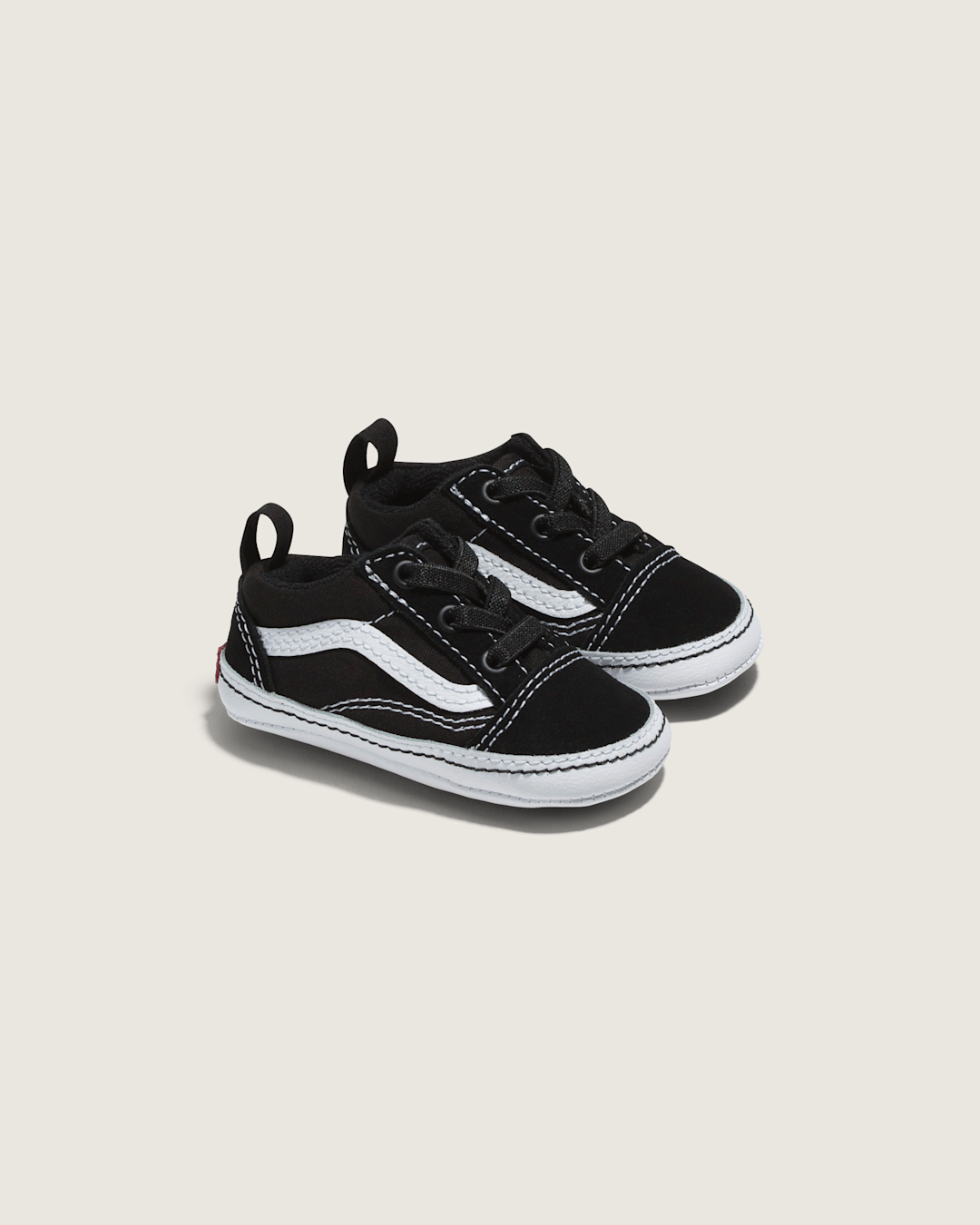 Vans Infant Old Skool Crib Black/True White Shoes