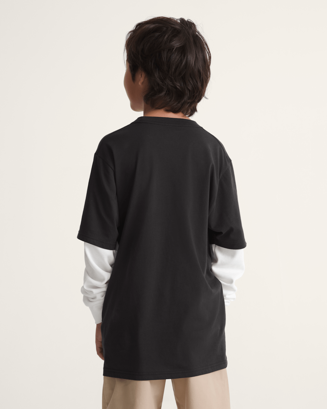 Vans Kids Love Struck Thermal Twofer in Black