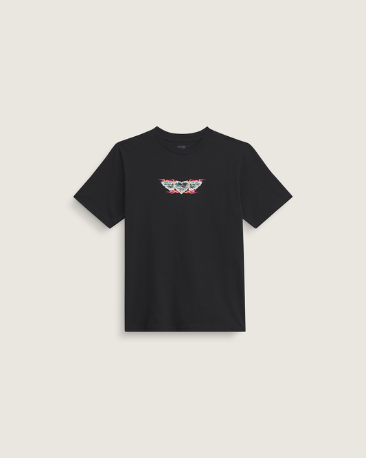 Vans Kids Chrome Heart T-Shirt in Black