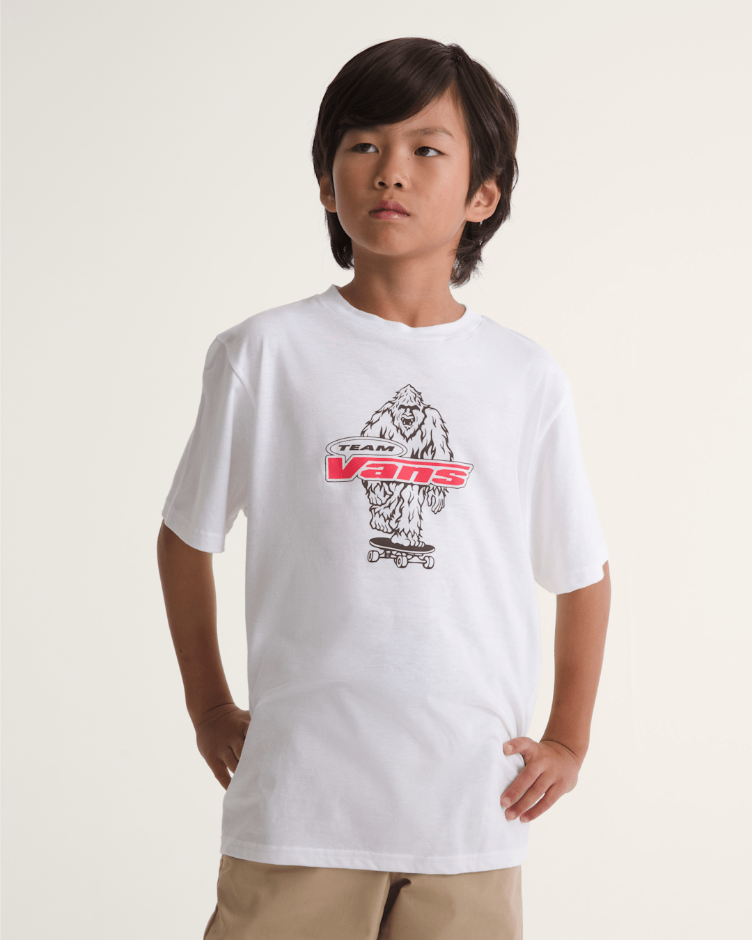 Vans Kids Big Push T-Shirt in White