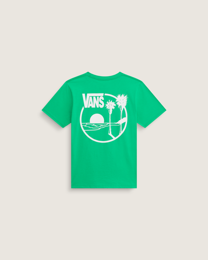 Vans Kids Sano T-Shirt in Vivid Verdant Green