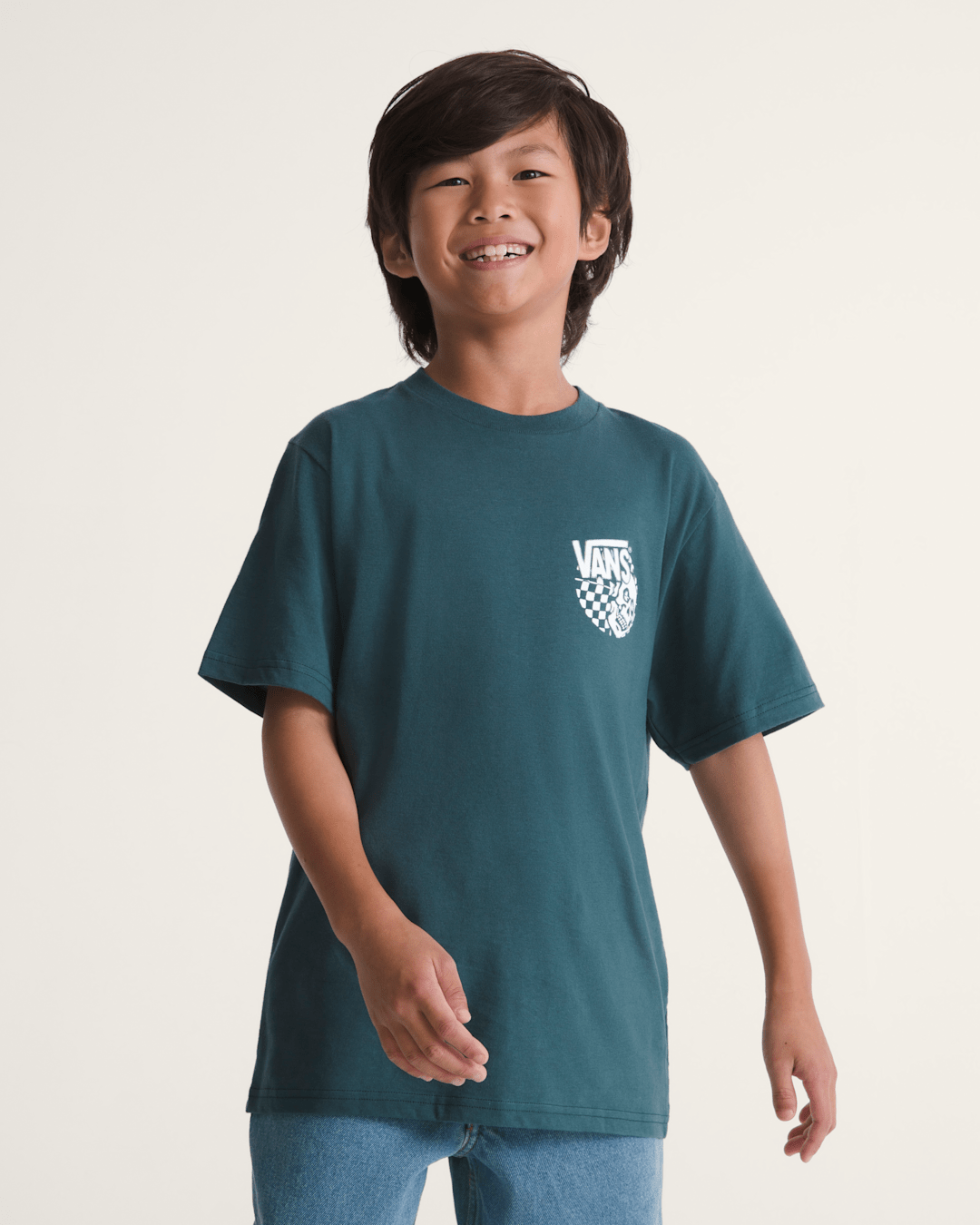 Vans Kids Representative T-Shirt in Mossy Olive Green