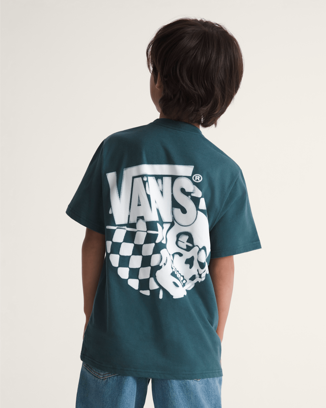 Vans Kids Representative T-Shirt in Mossy Olive Green