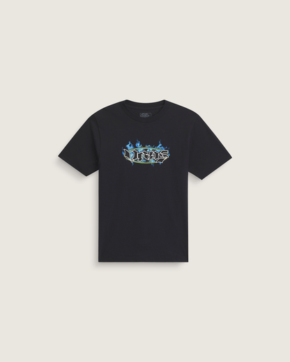 Vans Kids Night Spark T-Shirt in Black