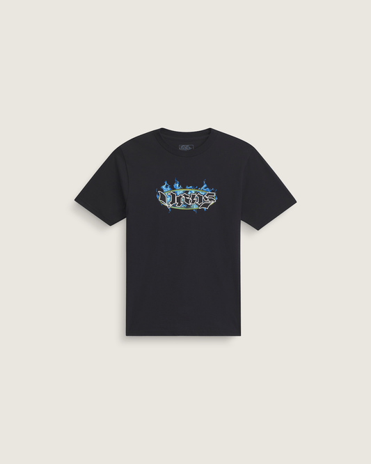 Vans Kids Night Spark T-Shirt in Black