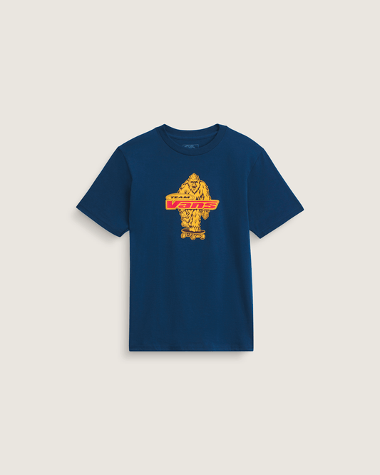 Vans Kids Big Push T-Shirt in Deep Indigo Blue