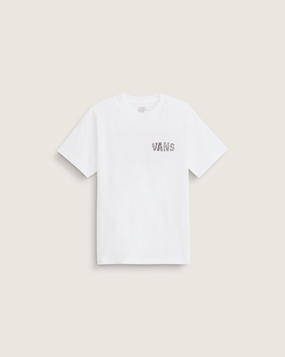 Vans Kids Racing Flames T-Shirt in White