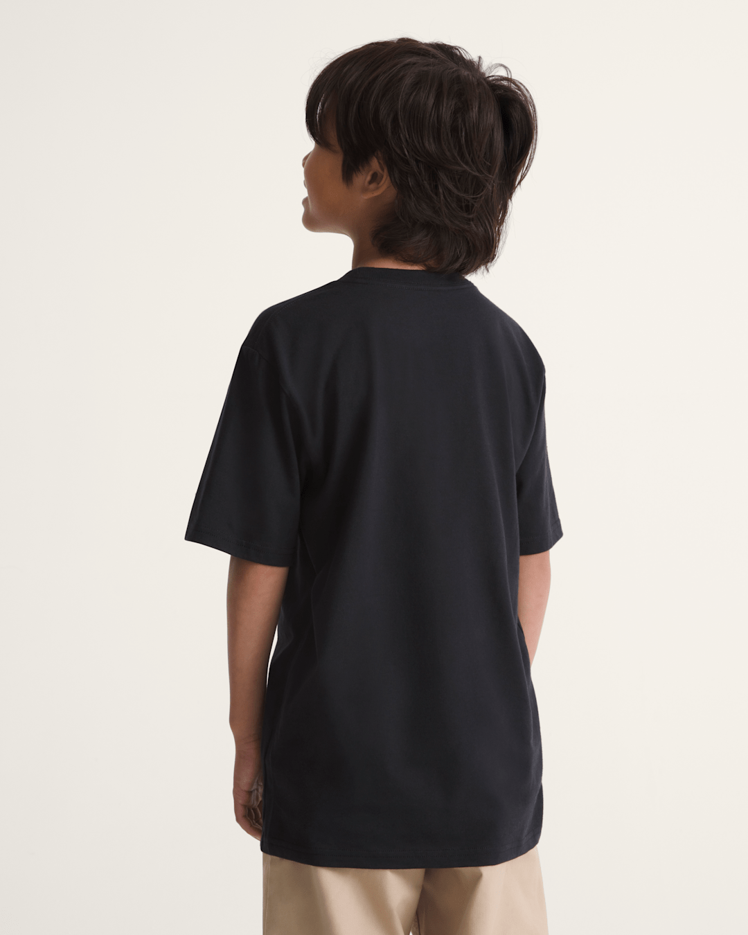 Vans Kids Stretch Logo T-Shirt in Black