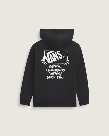 Vans Kids Framework Zip Hoodie in Black
