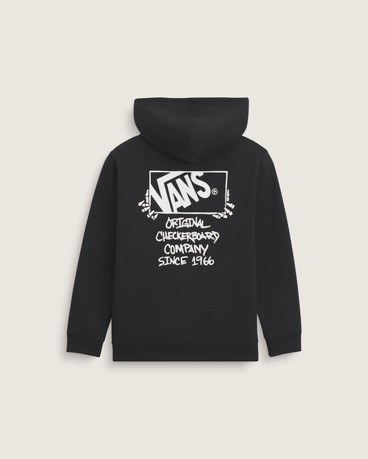 Vans Kids Framework Zip Hoodie in Black