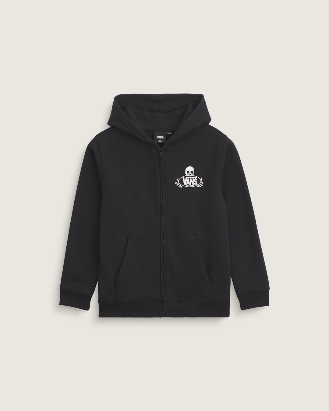 Vans Kids Framework Zip Hoodie in Black