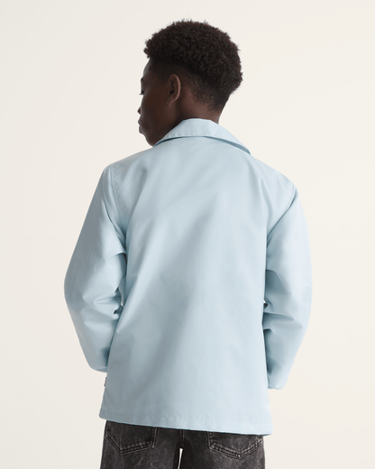 Vans Kids Torrey Coaches Jacket in Dawn Mist Blue