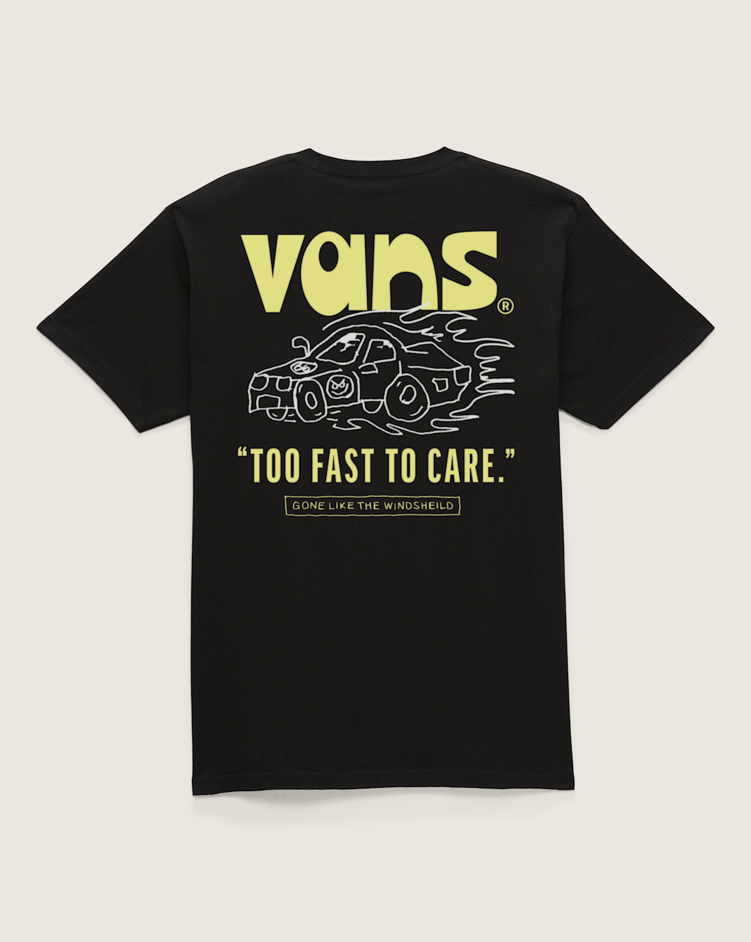 Vans Kids Too Fast T-Shirt in Black