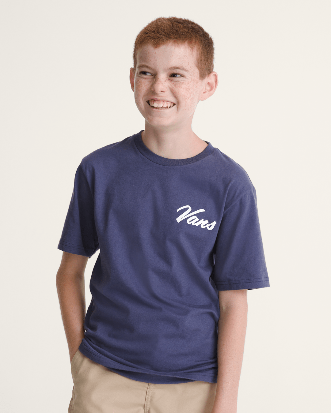 Vans Kids Vans Repair Shop T-Shirt in Deep Twilight Blue