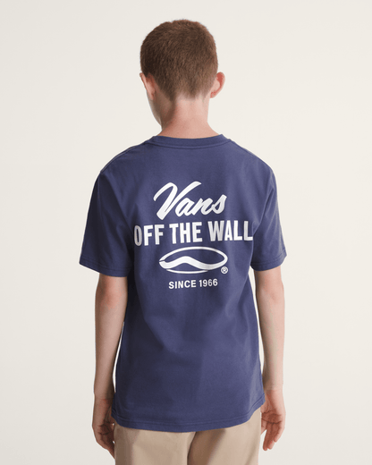 Vans Kids Vans Repair Shop T-Shirt in Deep Twilight Blue