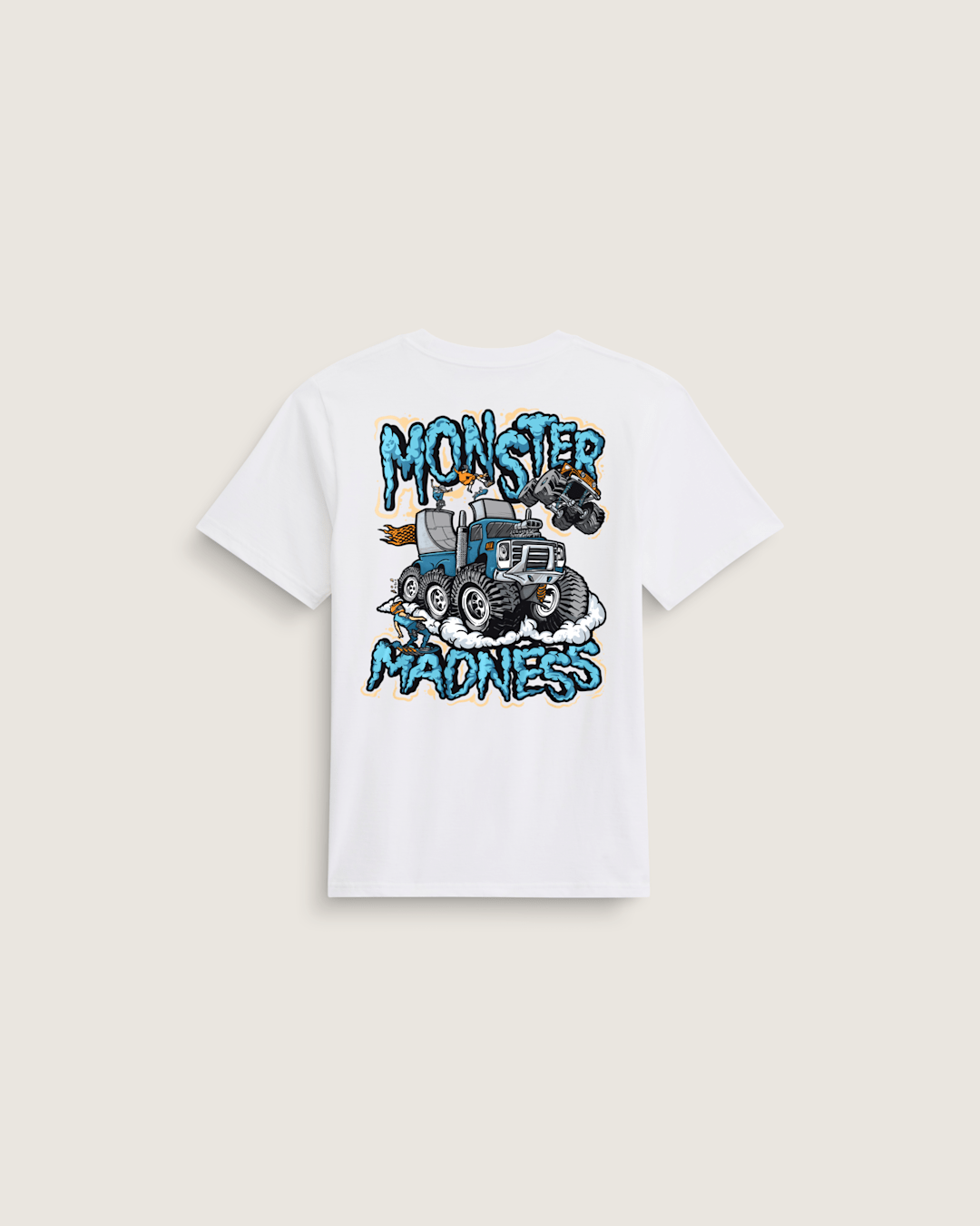 Vans Kids Monster Madness T-Shirt in White