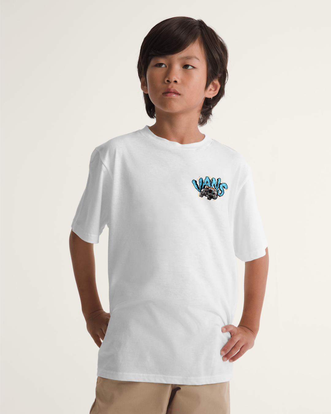 Vans Kids Monster Madness T-Shirt in White