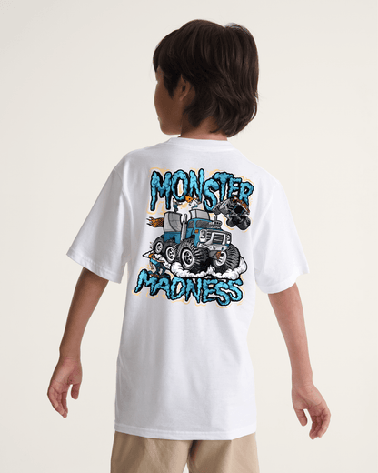 Vans Kids Monster Madness T-Shirt in White