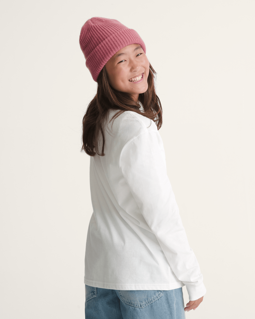 Vans Kids Cherrylace Long Sleeve T-Shirt in Marshmallow White